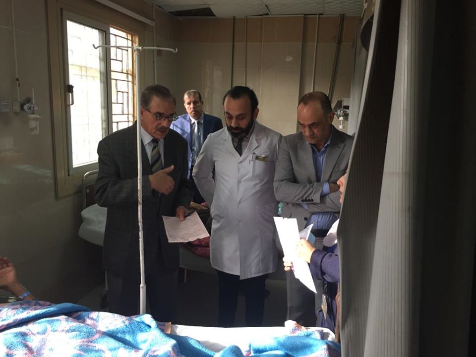  محافظ كفر الشيخ يتفقد مستشفى العبور  (3)