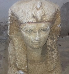 تمثالا ملكيا صغير الحجم على هيئة أبى الهول (4)