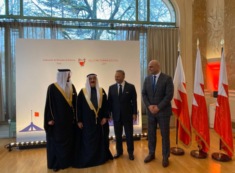 احتفال سفارة البحرين بباريس بالعيد الوطنى