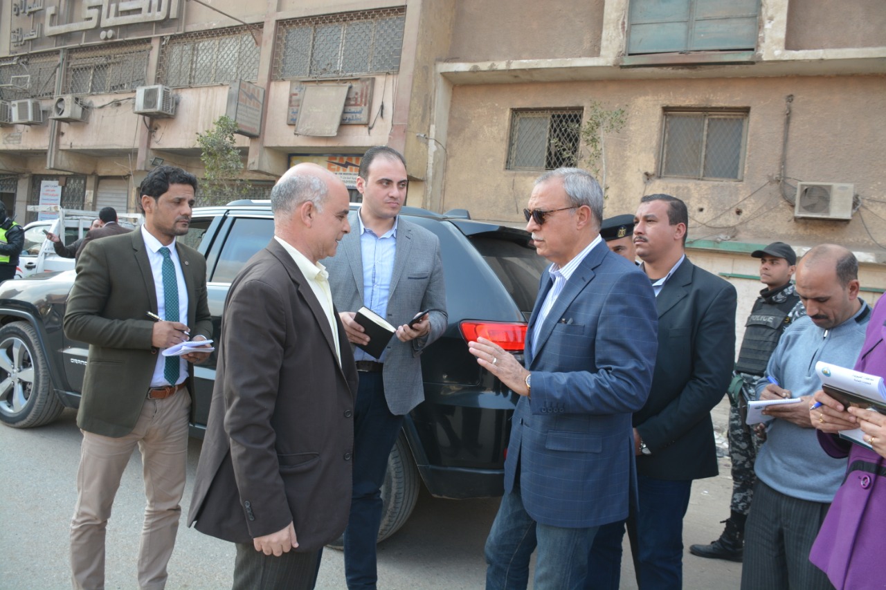جولة محافظ القليوبية على مدن المحافظة (8)