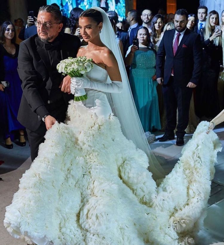 فستان زفاف رانيا فواز