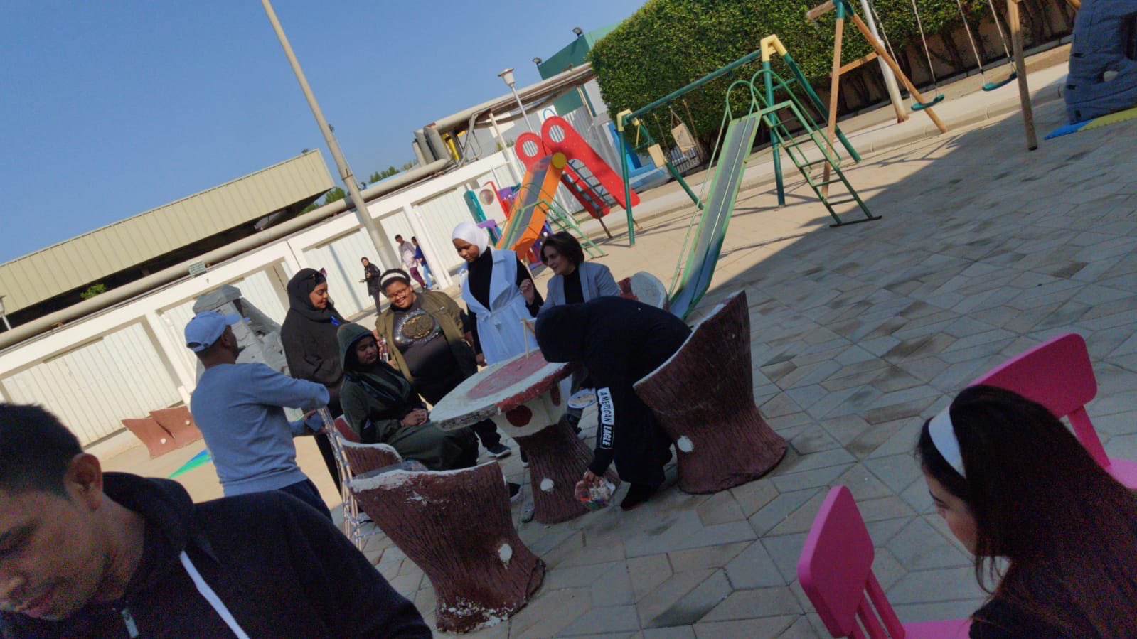 زيارة وزيرة الشئون الاجتماعية الكويتية لأحد دور الرعاية