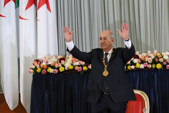 الرئيس-الجزائري-المنتخب-عبد-المجيد-تبون-خلال-حفل-أداء-اليمين-في-الجزائر