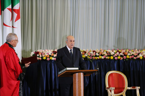 الرئيس-الجزائرى-المنتخب-يؤدى-اليمين-الدستورية