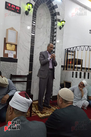وكيل تضامن الأهالى يشكر الاهالى على إنشاء مسجد بالكرنك بالجهود الذاتية