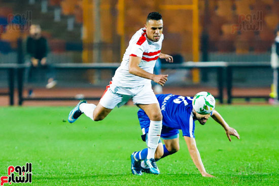 ملخص مباراة الزمالك وسموحة في الدوري اليوم السابع