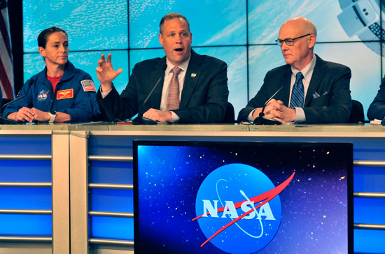 مؤتمر صحفى لناسا للإعلان عن فشل التجربة
