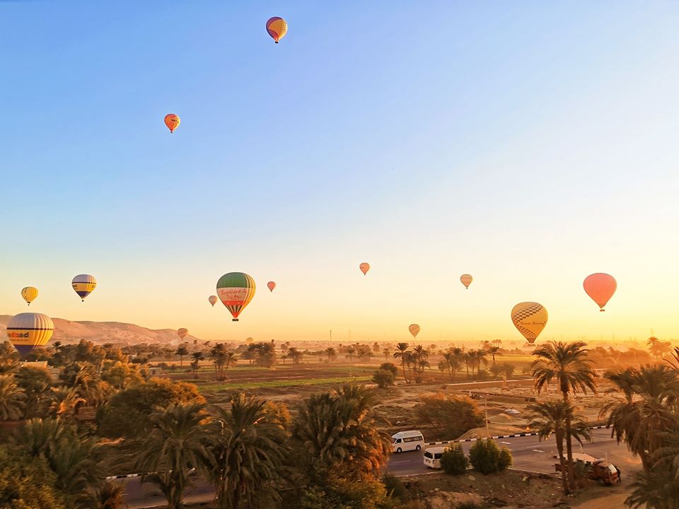 الأقصر أفضل مدن مصر موائمة لخروج رحلات البالون