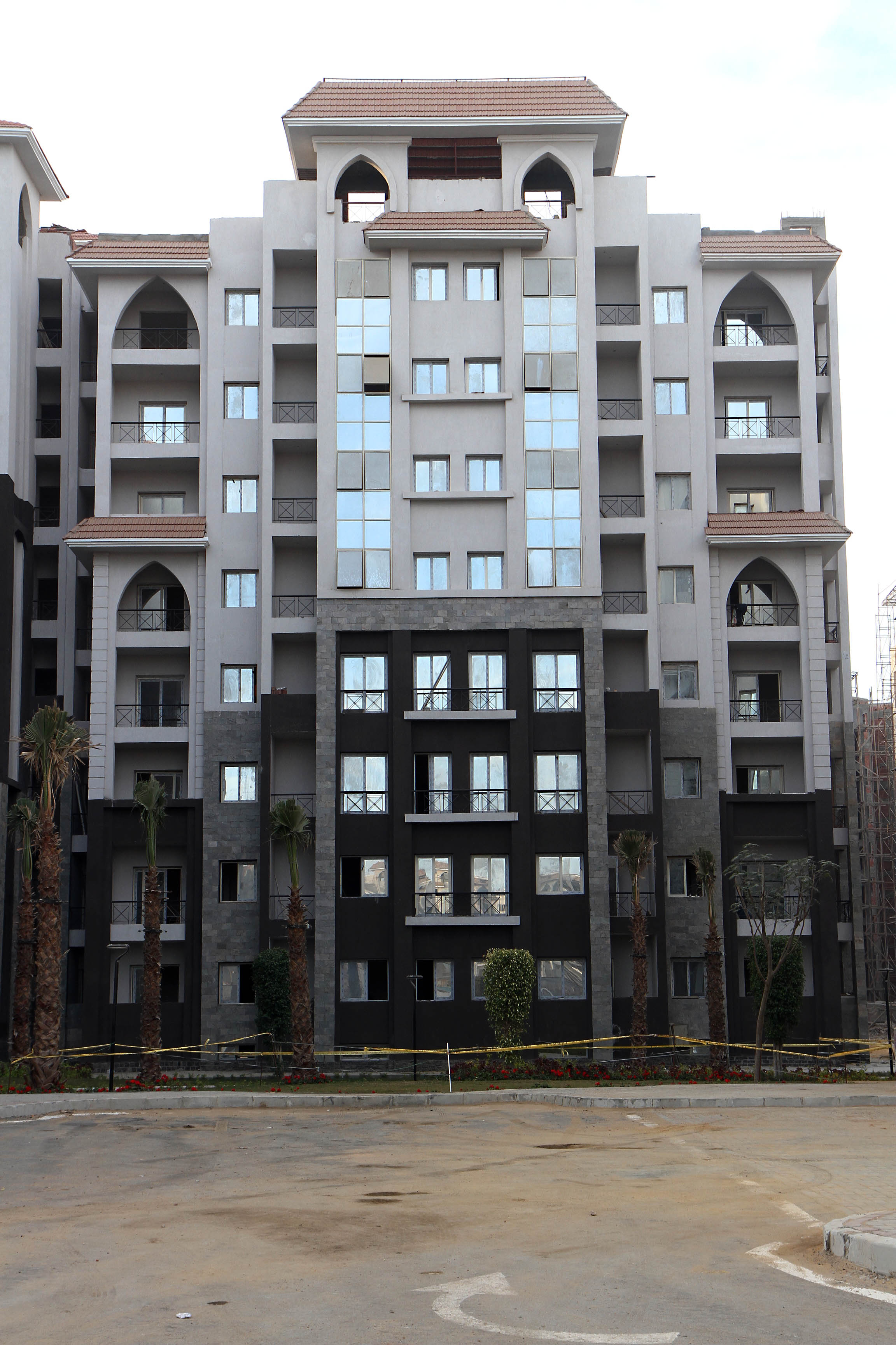 اليوم السابع داخل الحى السكنى بالعاصمه الاداريه قبل أيام من طرح أول وحدات للحجز  (3)