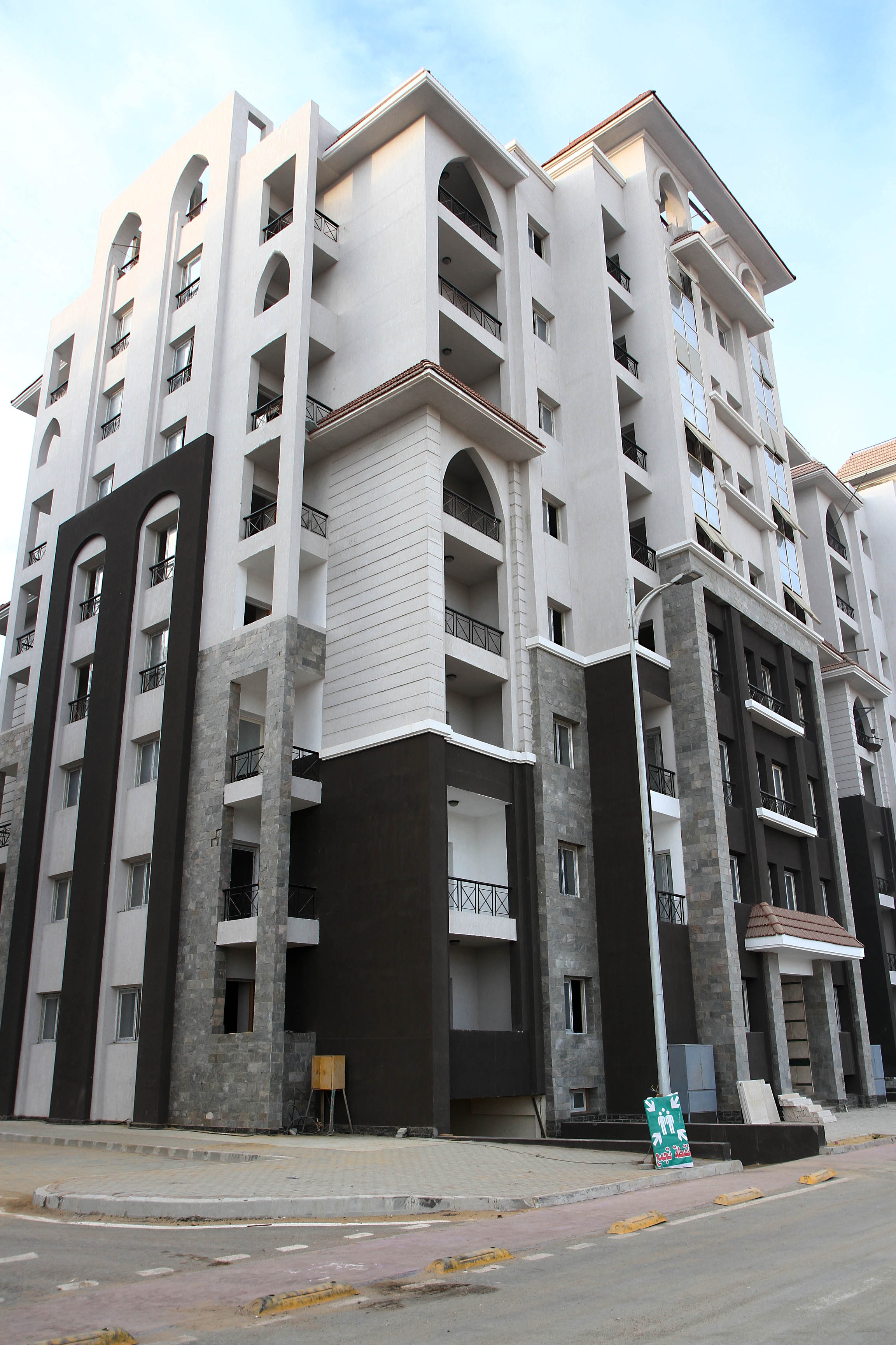 اليوم السابع داخل الحى السكنى بالعاصمه الاداريه قبل أيام من طرح أول وحدات للحجز  (2)