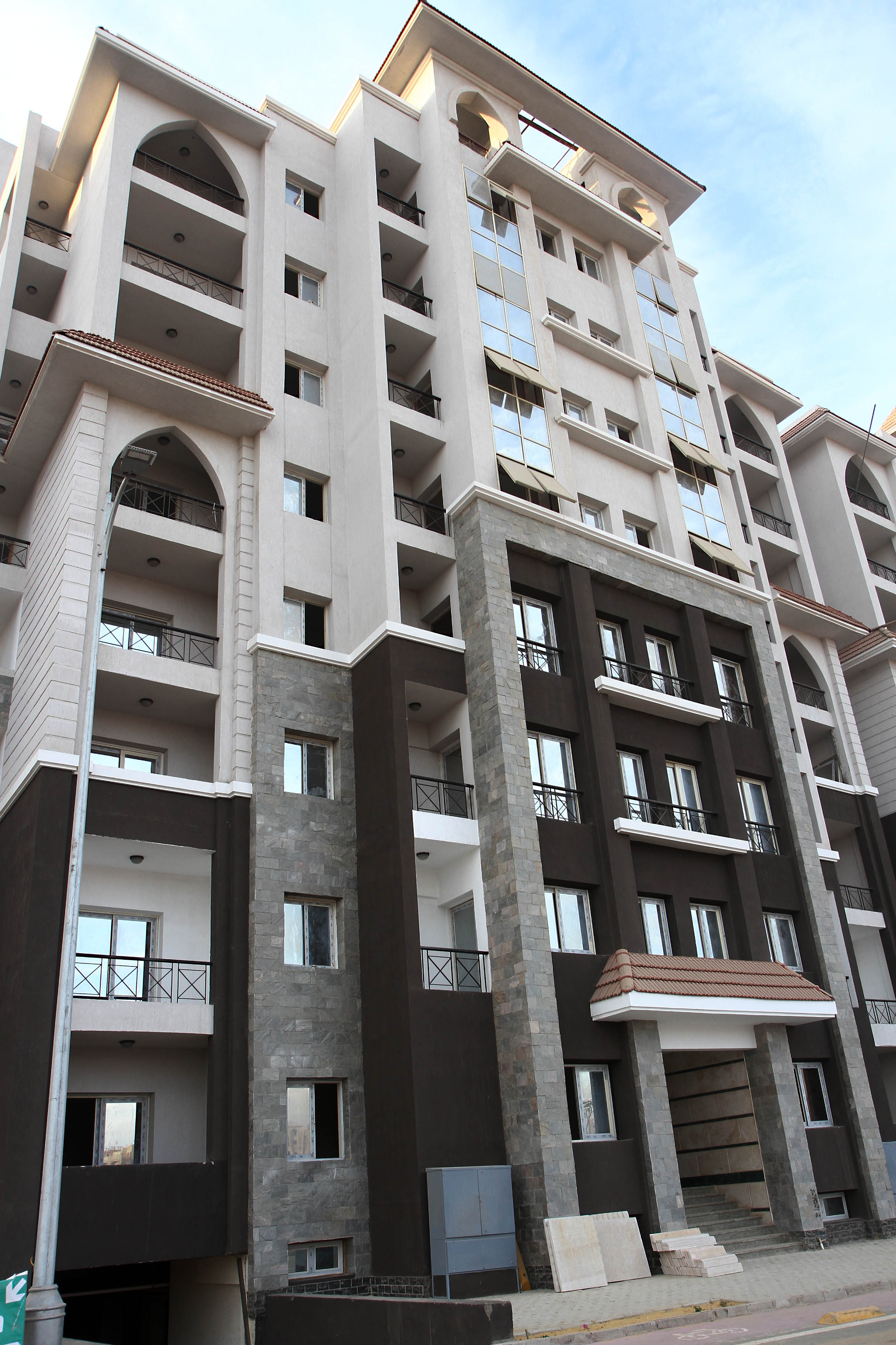 اليوم السابع داخل الحى السكنى بالعاصمه الاداريه قبل أيام من طرح أول وحدات للحجز  (5)