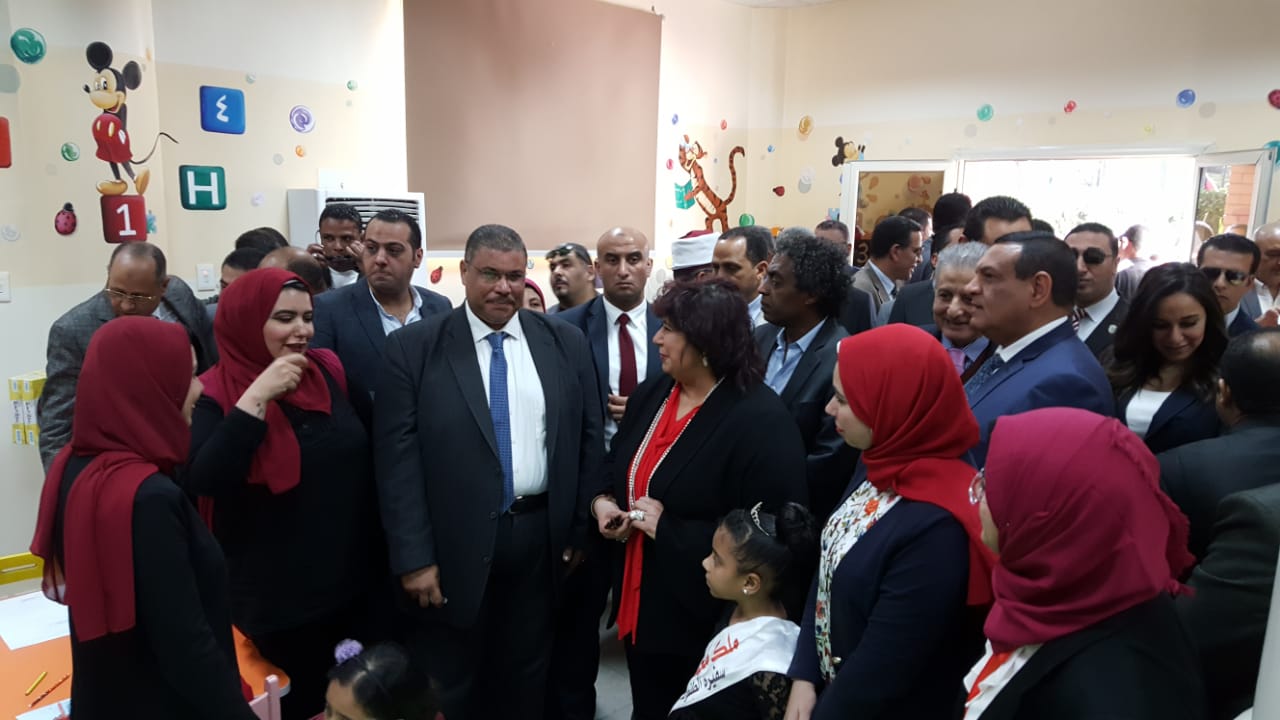 افتتاح مكتبة كفر الدوار فى 25 نوفمبر 2019