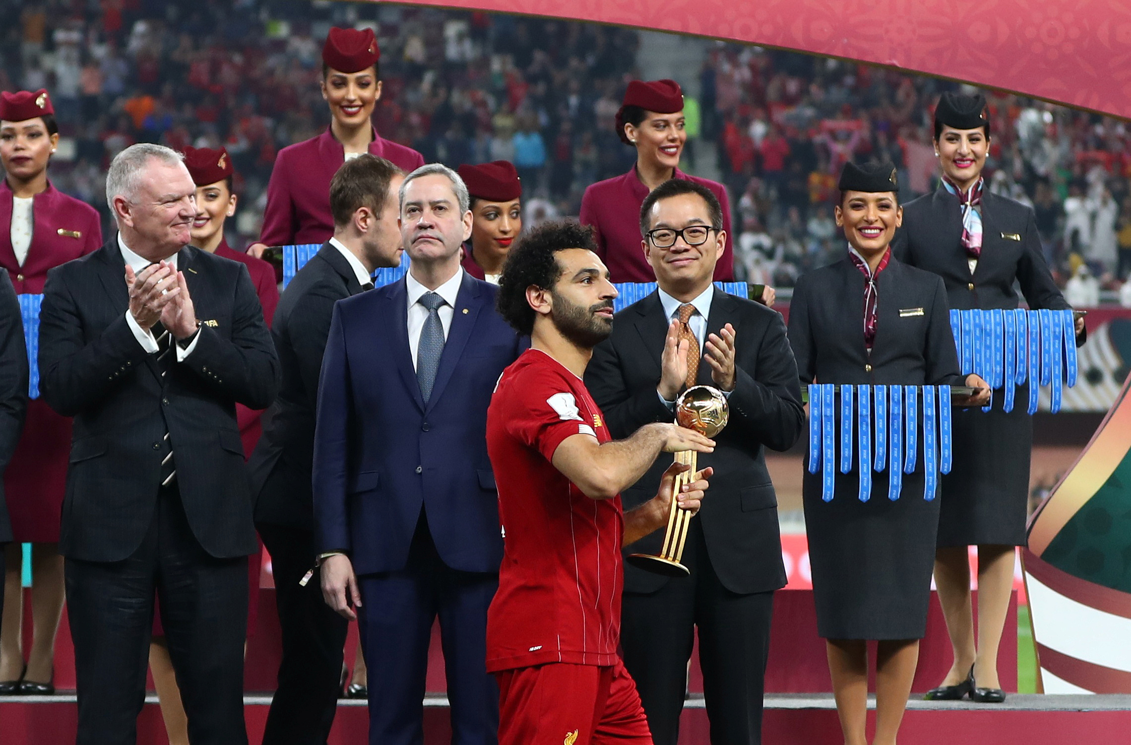 محمد صلاح افضل لاعب في البطولة