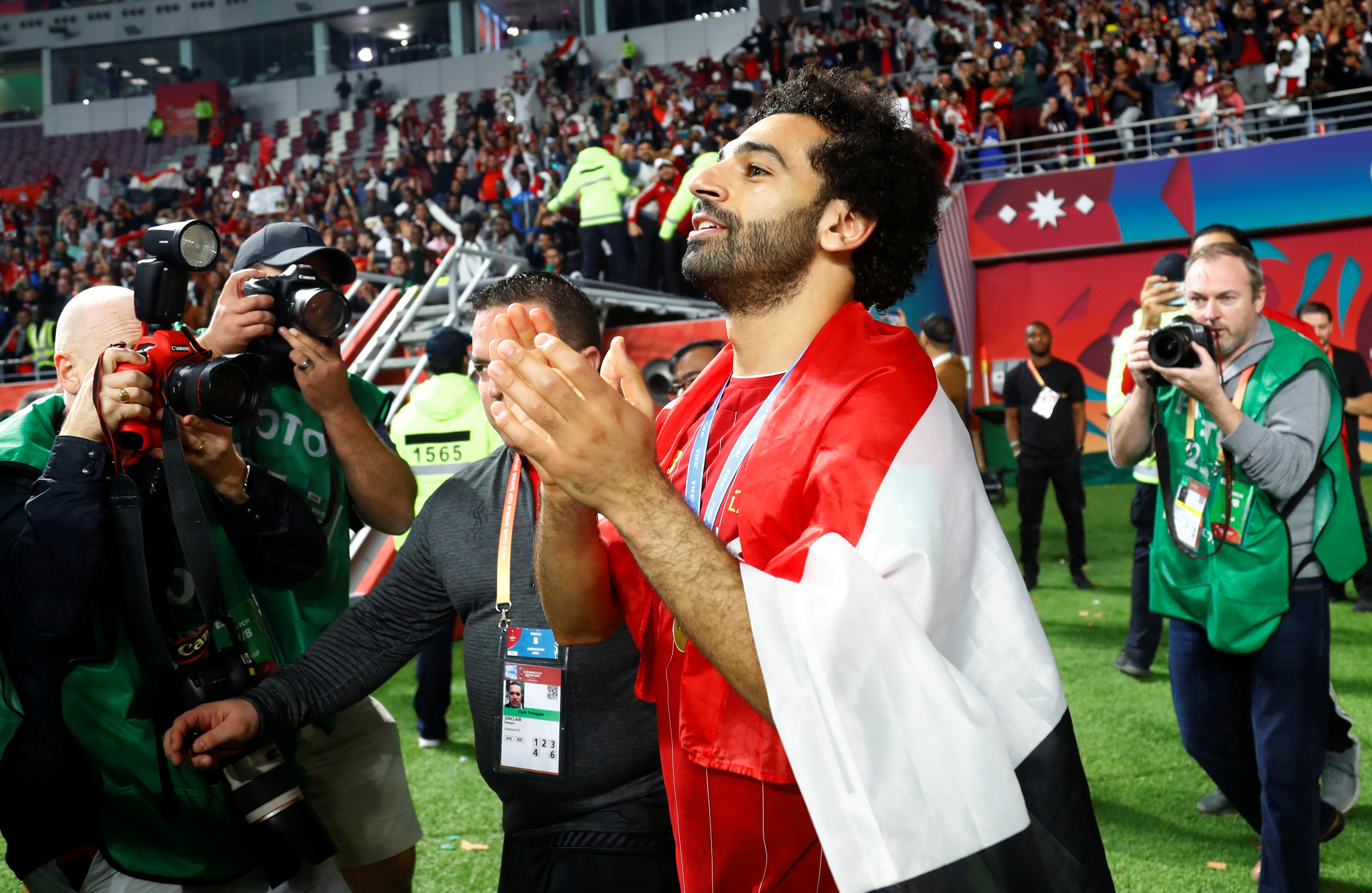 محمد صلاح بعد تتويج ليفربول