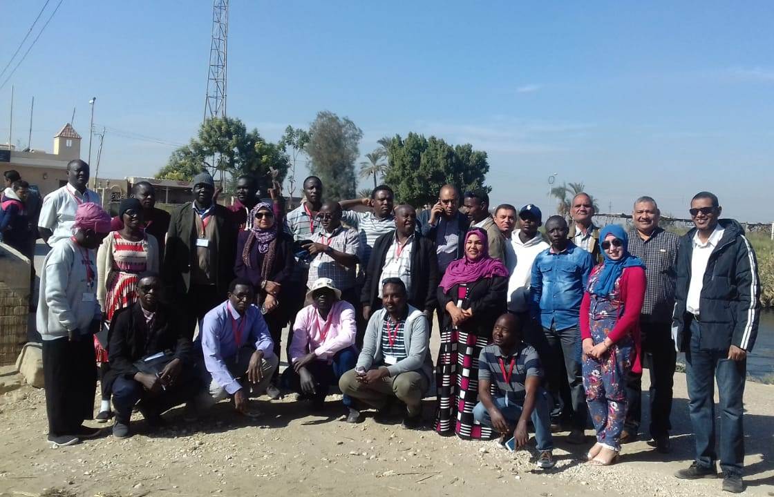 فعاليات تدريب الشباب الأفارقة من دول حوض النيل (2)