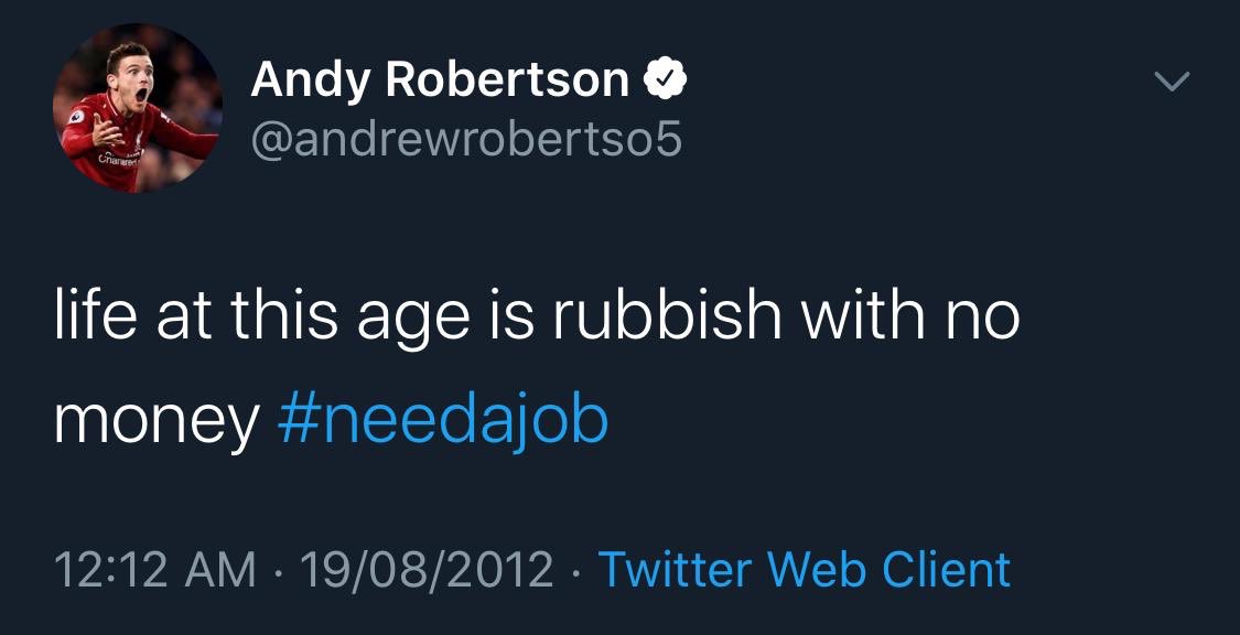تغريدة روبتسون