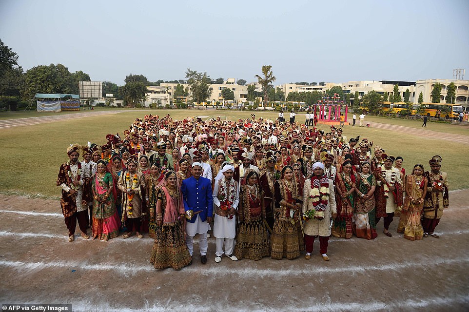 حفل زفاف لليتيمات فى الهند 3