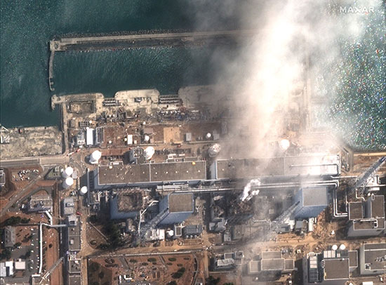 محطة فوكوشيما دايتشي للطاقة النووية بعد انفجار 2011
