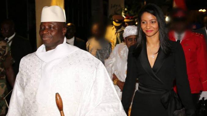 الزوجة السابقة لرئيس غامبيا