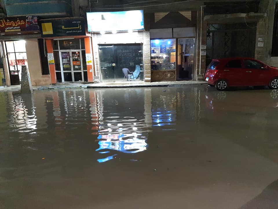 مياه الأمطار بكفر الشيخ (4)