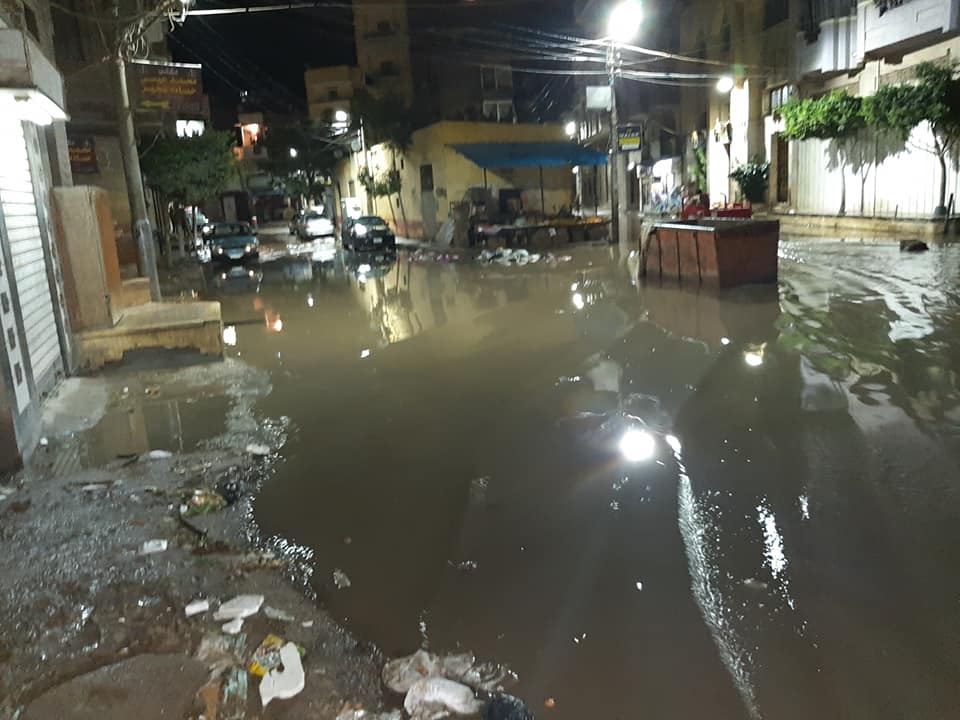 مياه الأمطار بكفر الشيخ (2)