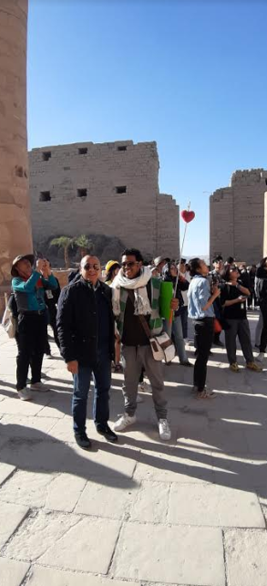 جولة أمين الأعلى للآثار بالمواقع الآثرية بمدينة الأقصر (4)