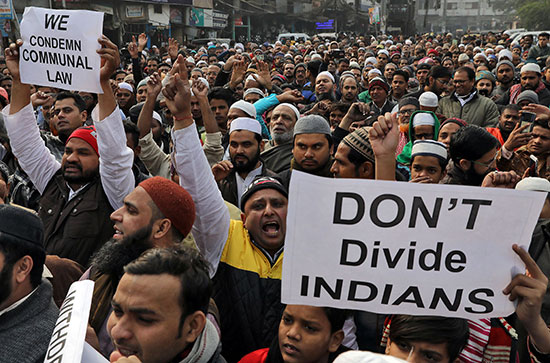 الاحتجاجات الهندية