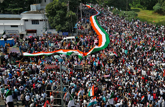 مظاهرات حاشدة ضد قانون الجنسية الجديد فى الهند