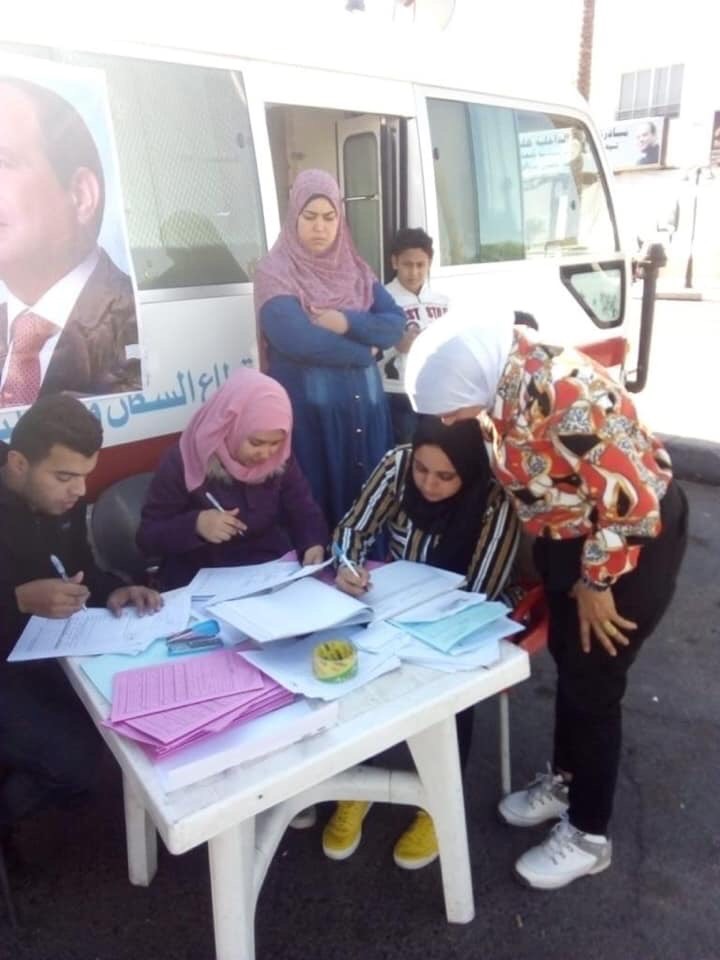 تسجيل المواطنين بالتأمين الصحى الشامل بجنوب سيناء (1)