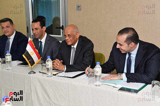 عبد العال يلتقى رئيس المجلس التشريعى الانتقالى بالإنابة بجنوب السودان (16)