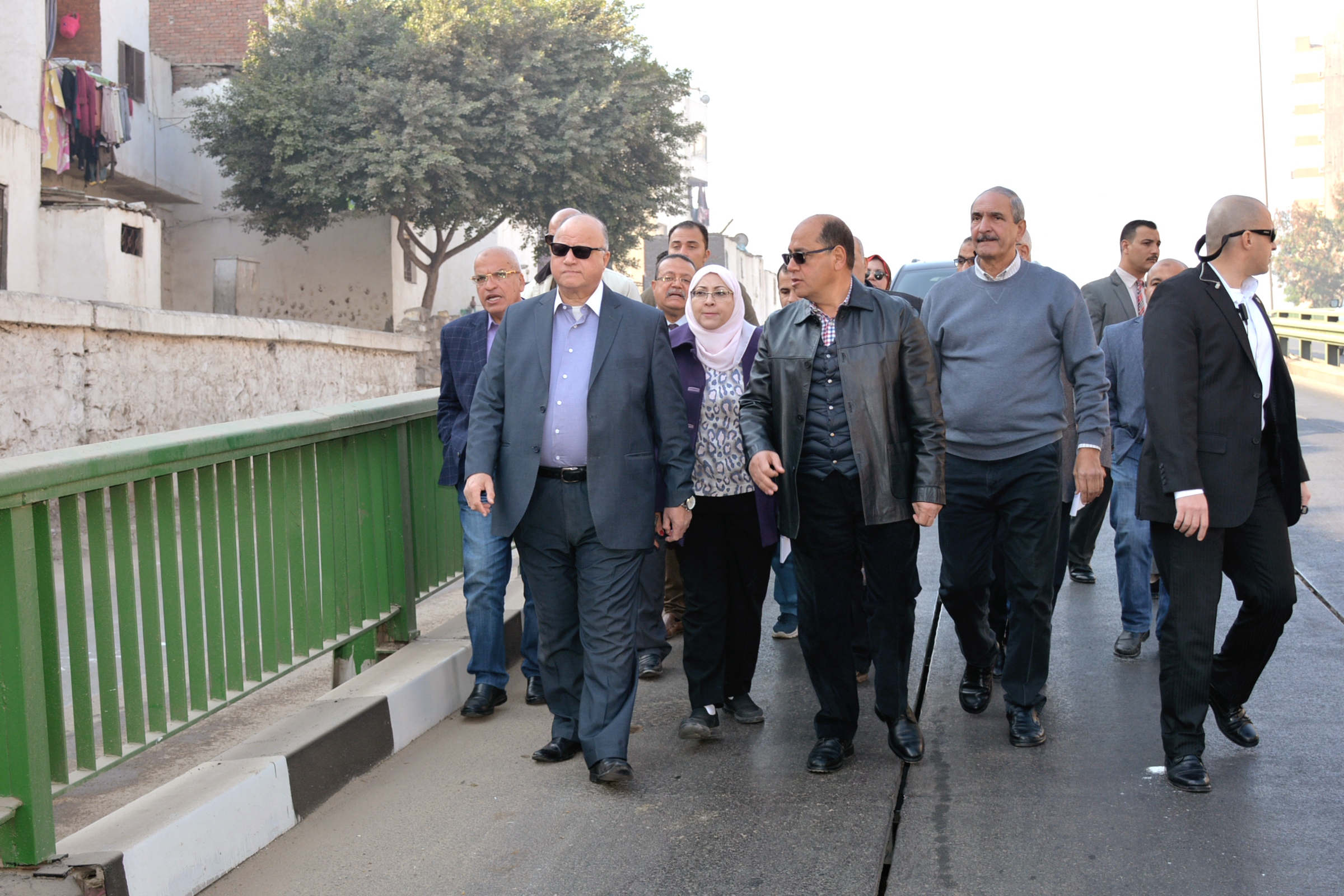 محافظ القاهرة يتفقد مسار نقل المومياوات الملكية لمتحف الحضارات  (3)