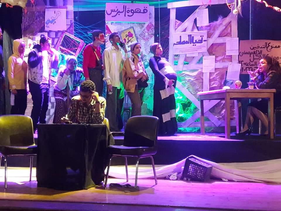 جامعة القاهرة تختتم  مهرجان المسرح للعروض القصيرة (4)