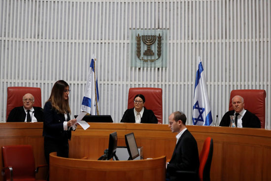 انطلاق-جلسة-المحكمة-العليا-بإسرائيل