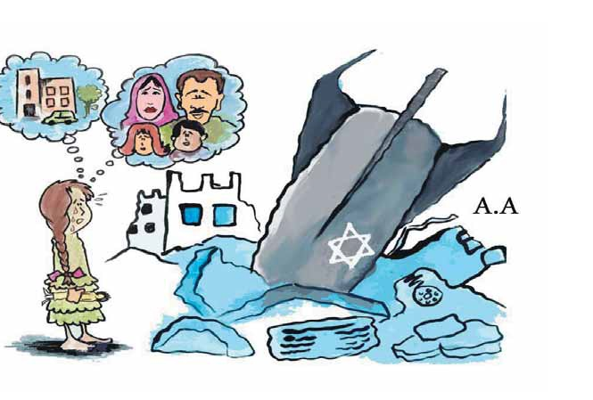 كاريكاتير صحيفة الثورة