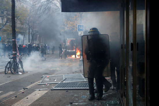 عنف الشرطة الفرنسية
