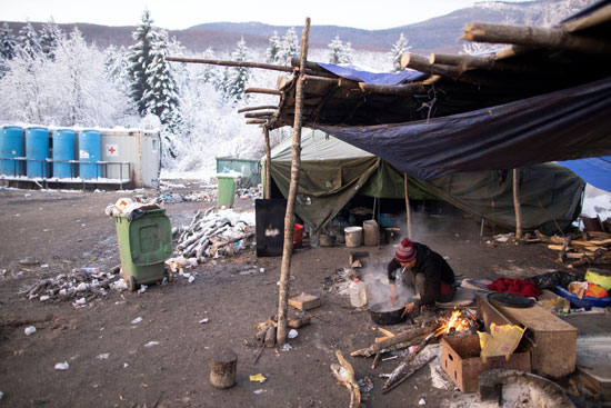 مخيم المهاجرين