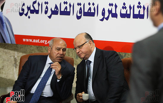 وزير النقل ومحافظ القاهرة
