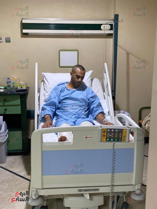 الشيف علاء الشربينى بعد خروجه من العمليات
