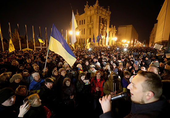 مظاهرات أوكرانيا