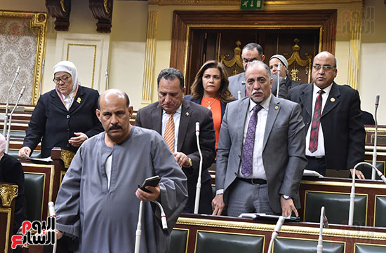 تأبين البرلمان للنائب محمد بدوي دسو (4)
