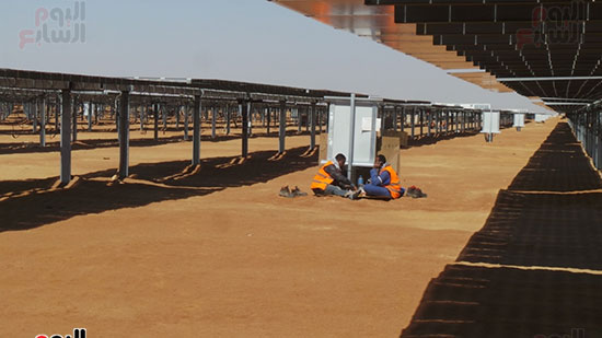 أكبر-محطة-للطاقة-الشمسية-بأسوان-(7)