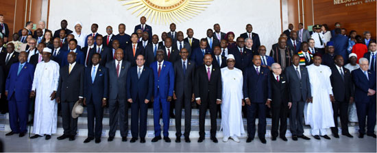 تسليم رئاسة الاتحاد الأفريقى، إلى الرئيس عبد الفتاح السيسى (10)