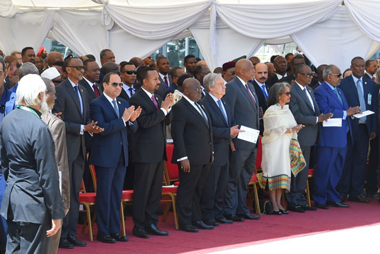 تسليم رئاسة الاتحاد الأفريقى، إلى الرئيس عبد الفتاح السيسى (5)