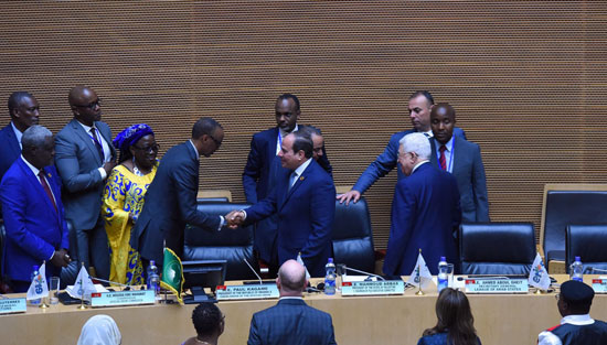 تسليم رئاسة الاتحاد الأفريقى، إلى الرئيس عبد الفتاح السيسى (1)