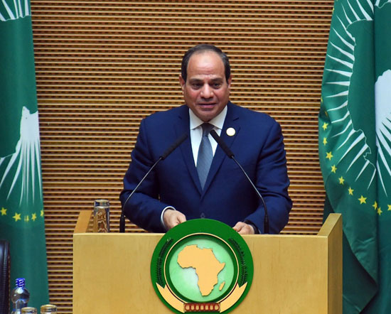 تسليم رئاسة الاتحاد الأفريقى، إلى الرئيس عبد الفتاح السيسى (9)
