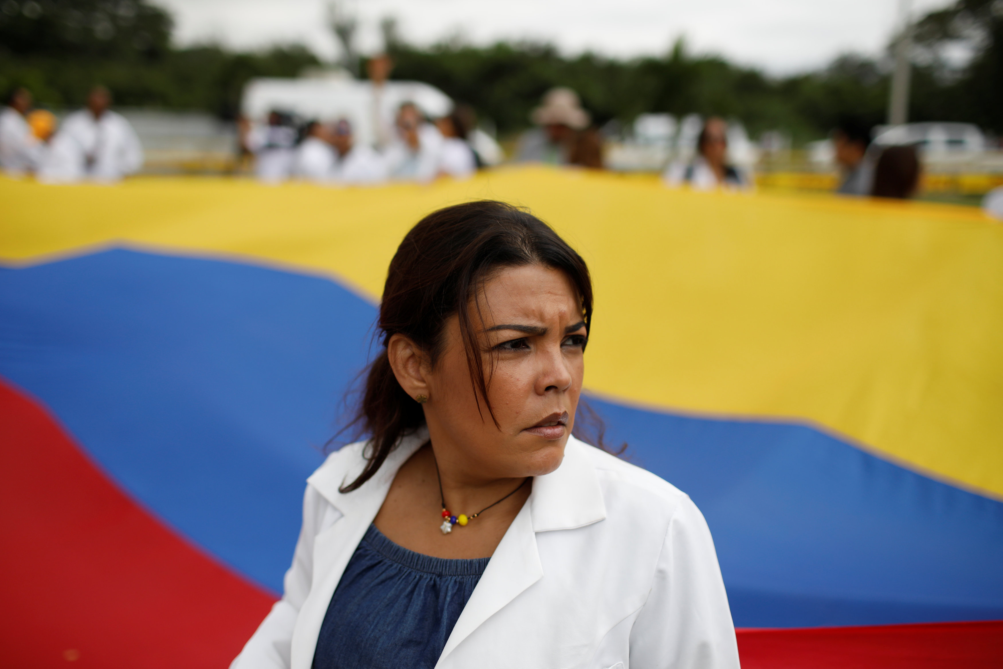 أطباء فنزويلا يحتجون بسبب الأوضاع المأساوية (4)