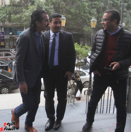 الكاتب الصحفى يوسف أيوب يتقدم بأوراق ترشحه لعضوية مجلس نقابة الصحفيين (1)
