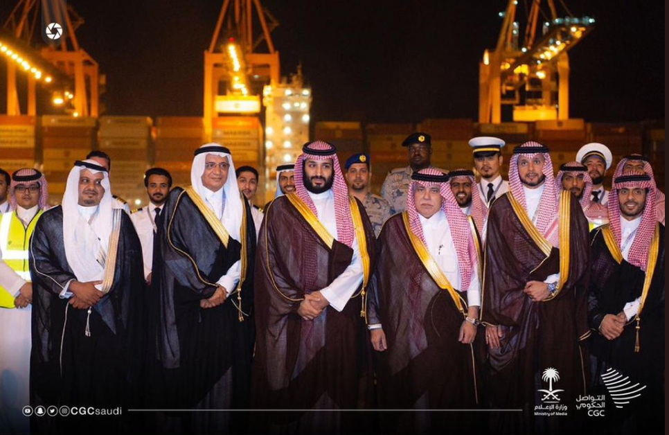 الأمير محمد بن سلمان يدشن ميناء الملك عبد الله