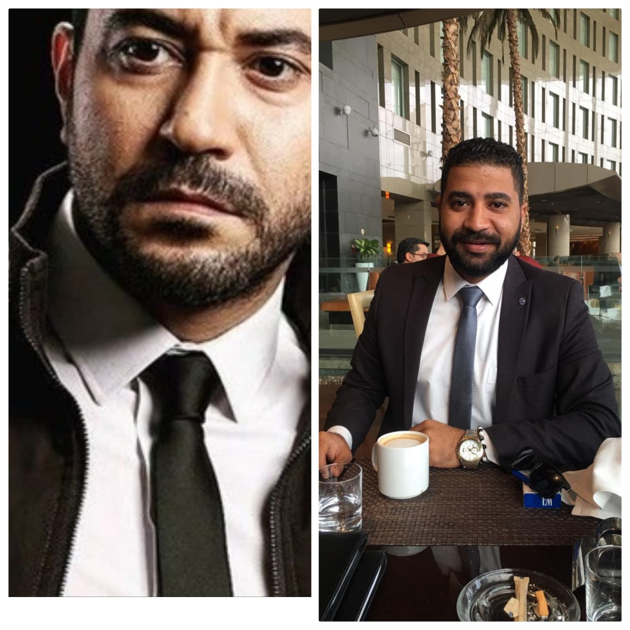 قارئ يرى نفسه شبيها بمحمد عز قارئ يرى نفسه شبيها بمحمد عز