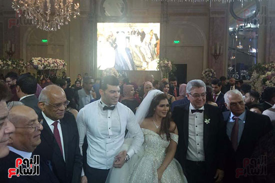 محمد حماقى وبوسى يشعلان حفل زفاف رشا الكيال وخالد هانى أباظة (31)